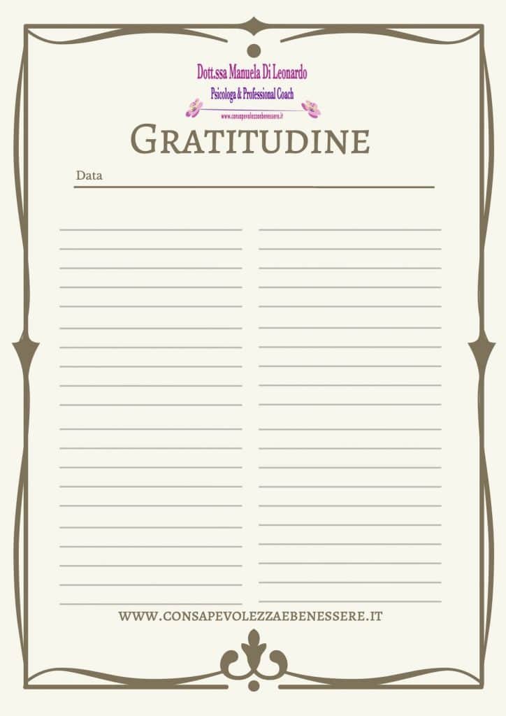 gratitudine, evitare l'infelicità
